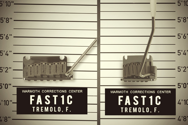 Your tremolo system runs your guitar like a mafia boss!