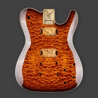 Carved Top Tele® Bodies