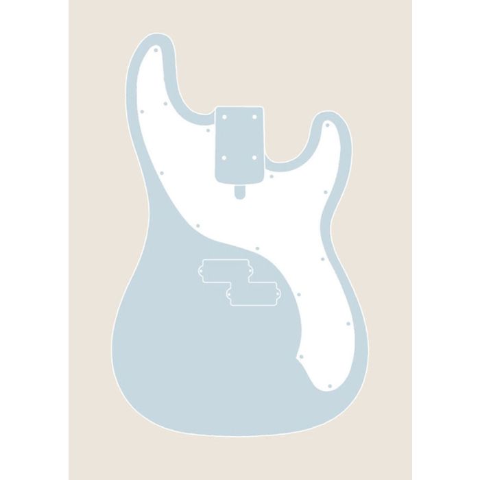 '72 P Bass® Body