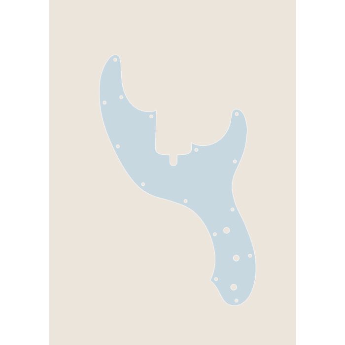 72 P Bass® Deluxe 5 Pickguard