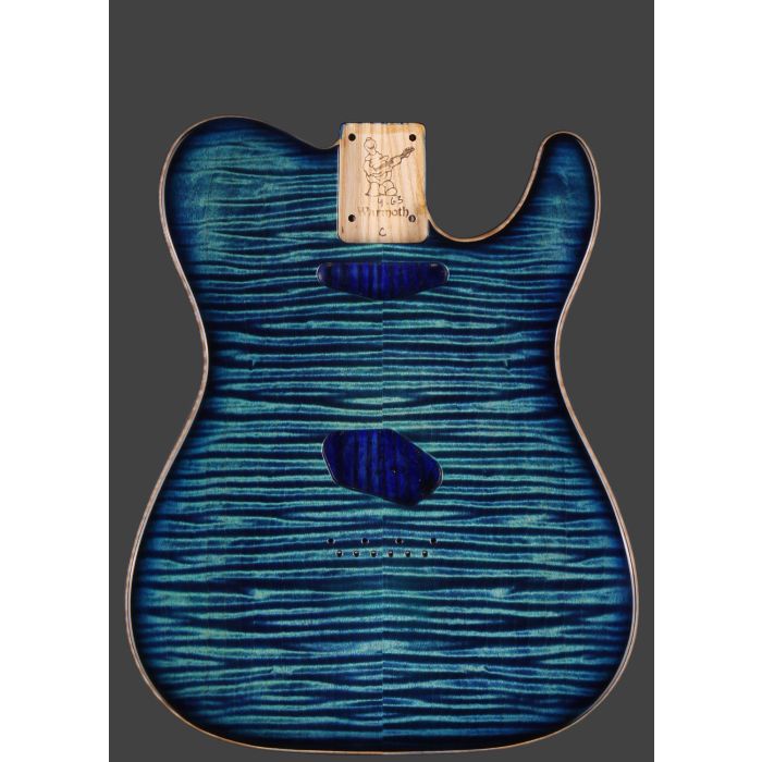 ギター Warmoth Telecaster Body Swamp Ash Blue Tele® Replacement Body
