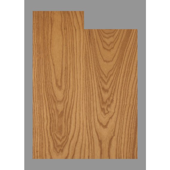 Bass Body Blank, Roasted Swamp Ash