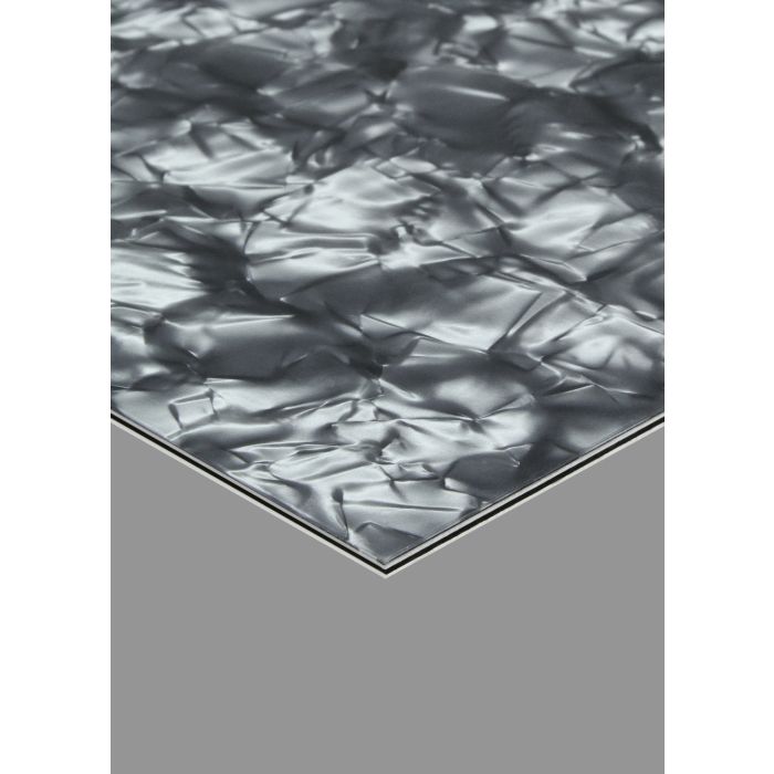 Silver Pearl Pickguard Blank, 10"x16" Sheet