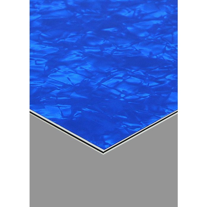 Blue Pearl Pickguard Blank, 10"x16" Sheet