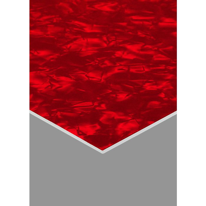 Red Pearl Pickguard Blank, 10"x16" Sheet