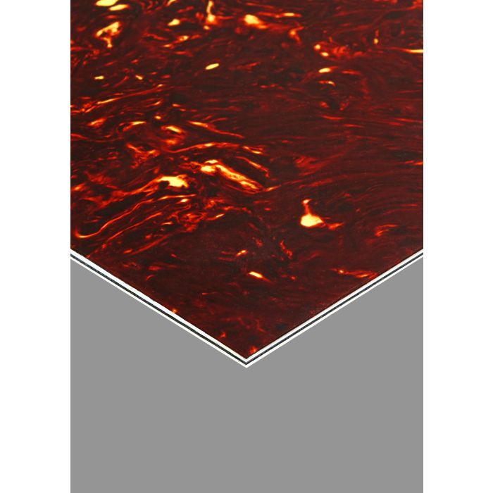 Tortoise Shell Pickguard Blank, 10"x16" Sheet