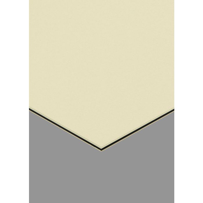 Parchment/Black/Parchment Pickguard Blank, 10"x16" Sheet