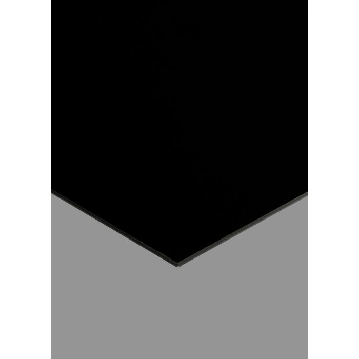 Black Gloss Pickguard Blank, .060" Thick, 10"x16" Sheet