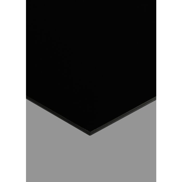Black Gloss Pickguard Blank, .090" Thick, 10"x16" Sheet