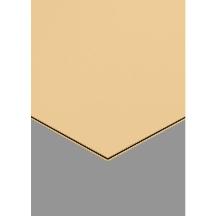 Cream/Black/Cream Pickguard Blank, 10"x16" Sheet