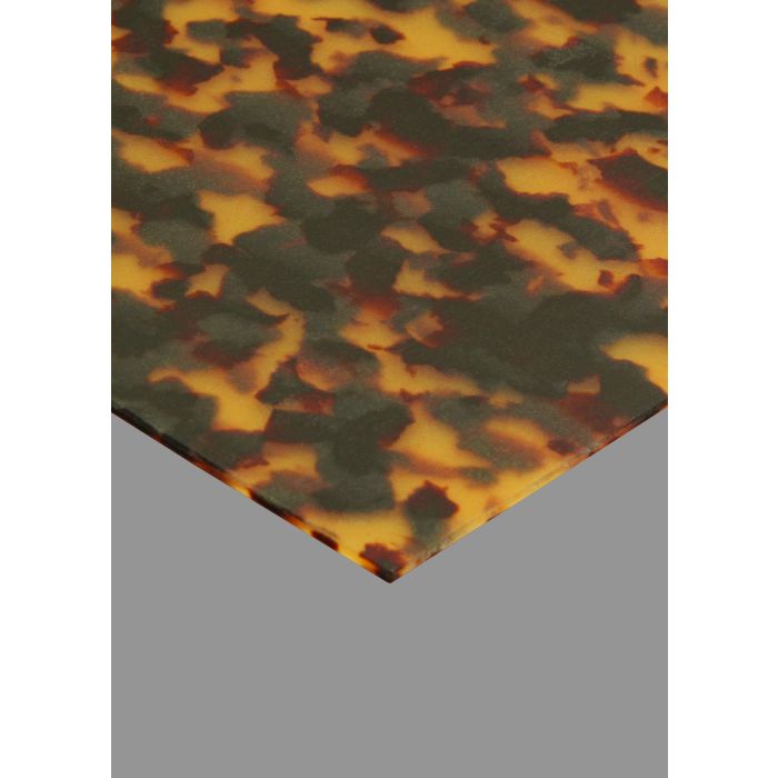 Yellow Tortoise Pickguard Blank, 12"x16" Sheet