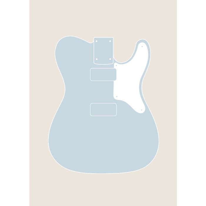 La Cabronita Guitar Body