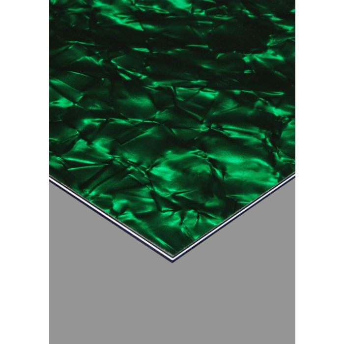 Emerald Pearl Pickguard Blank, 10" x 16" Sheet