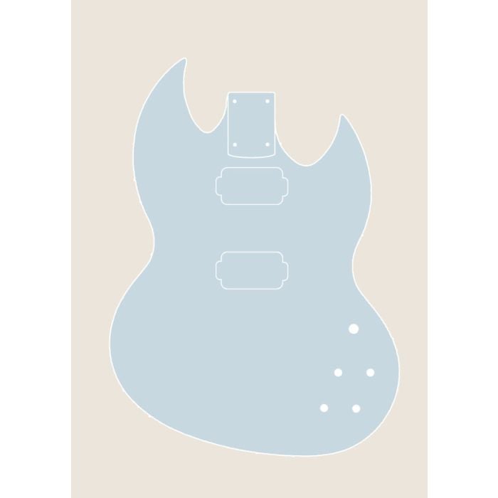 Diamondback Guitar Body