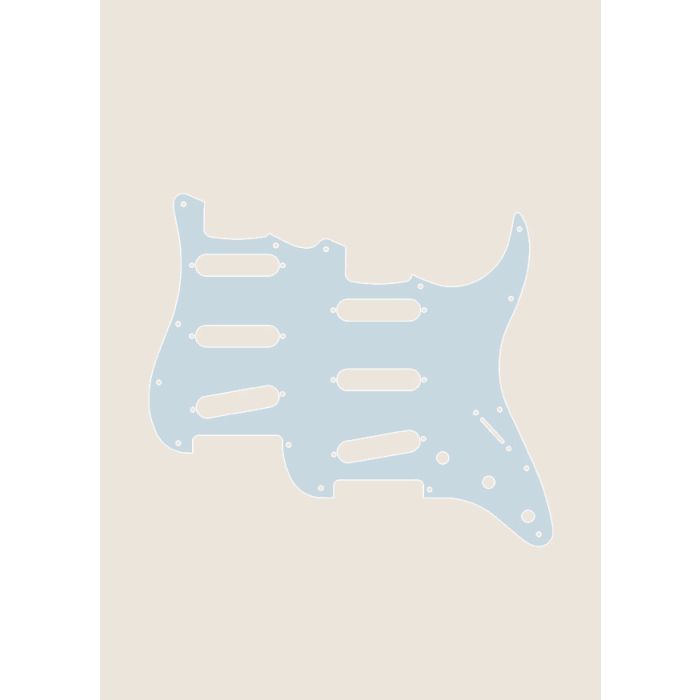 Double Neck S Pickguard