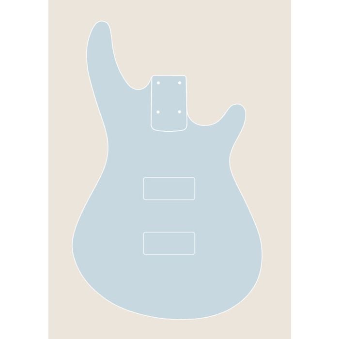 Short Scale G4 Bass Body