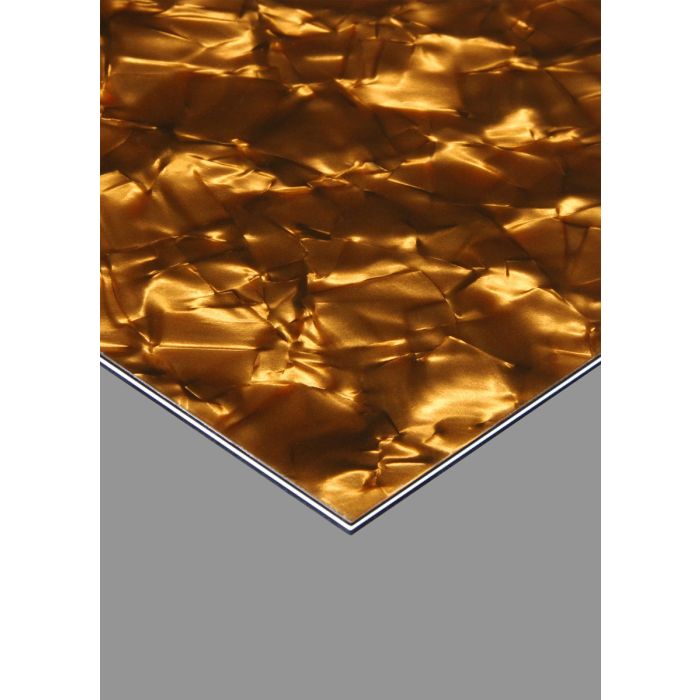 Gold Pearl Pickguard Blank, 10" x 16" Sheet