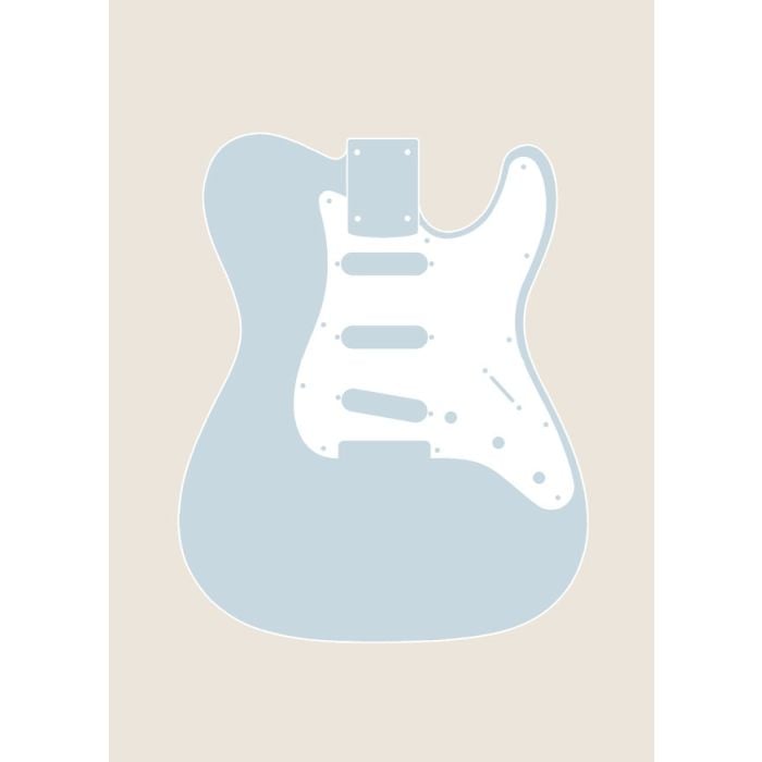 Hybrid Tele® Replacement Guitar Body