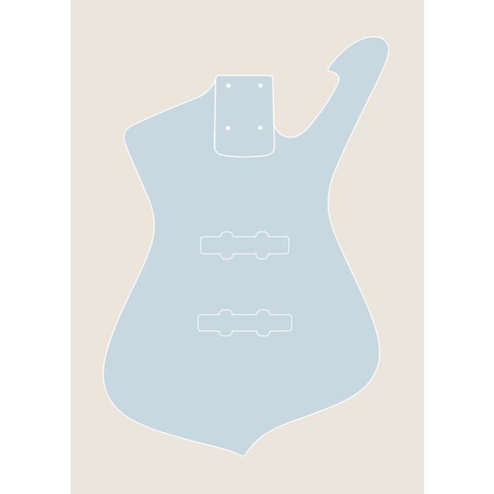 Deluxe 5 Iceman Bass Body