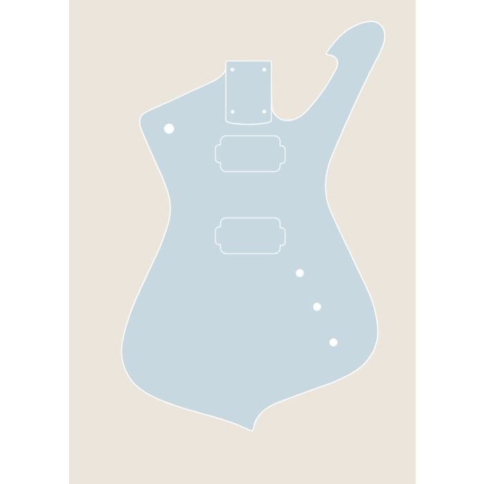 Iceman Guitar Body