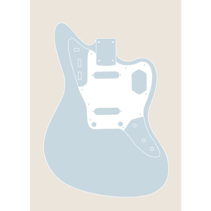 Jaguar Guitar Body