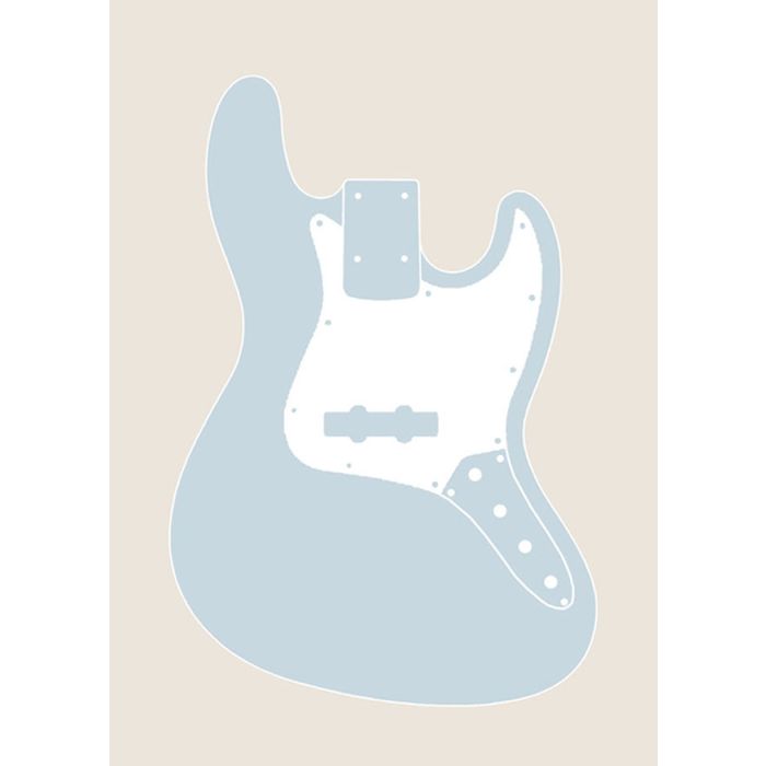 Short Scale J-Style Bass Body