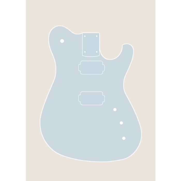 Meadowhawk Guitar Body