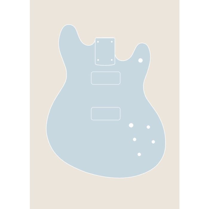 Mooncaster Guitar Body