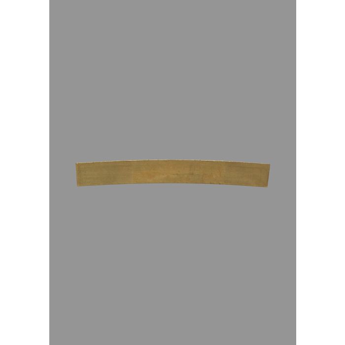 Brass Nut Blank - Curved