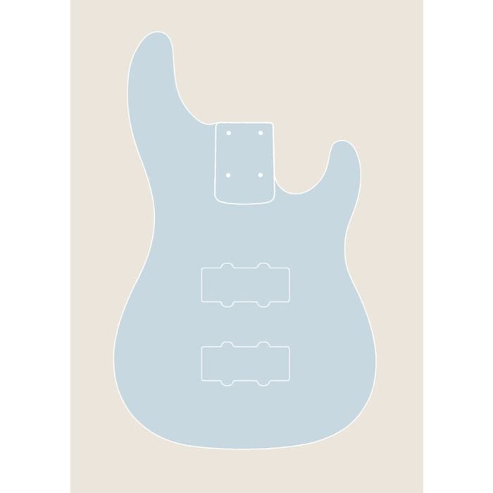 Deluxe 5 P Bass® Body