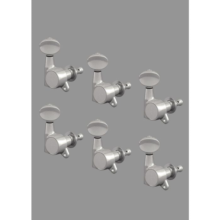 Gotoh SG381 Guitar Tuners, 6-in-line Set