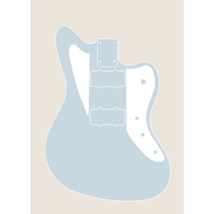 Split Jazzmaster® Guitar Body