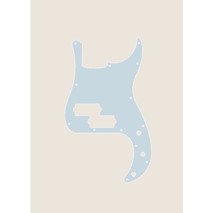 Short Scale P Pickguard