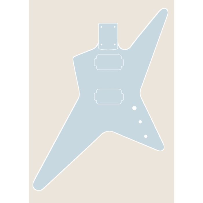 Star Guitar Body