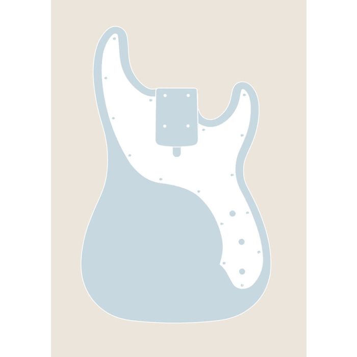 Deluxe 5 Slab '72 P Bass® Body