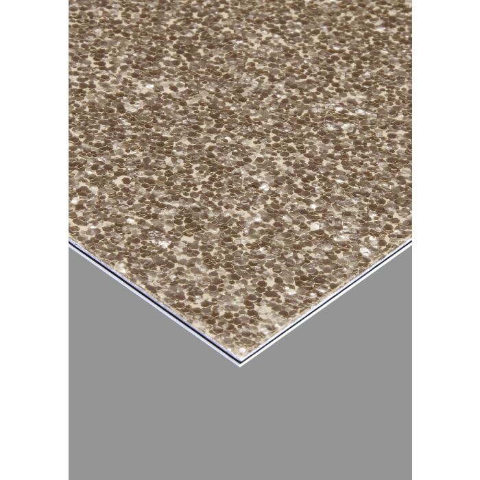 Champagne Sparkle Pickguard Blank, 10" x 16" Sheet