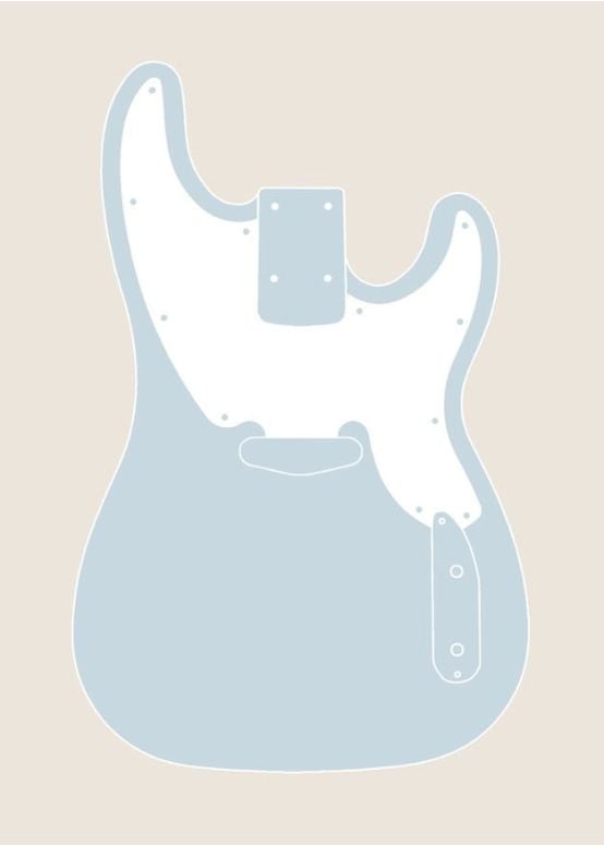 '54 P Bass Body