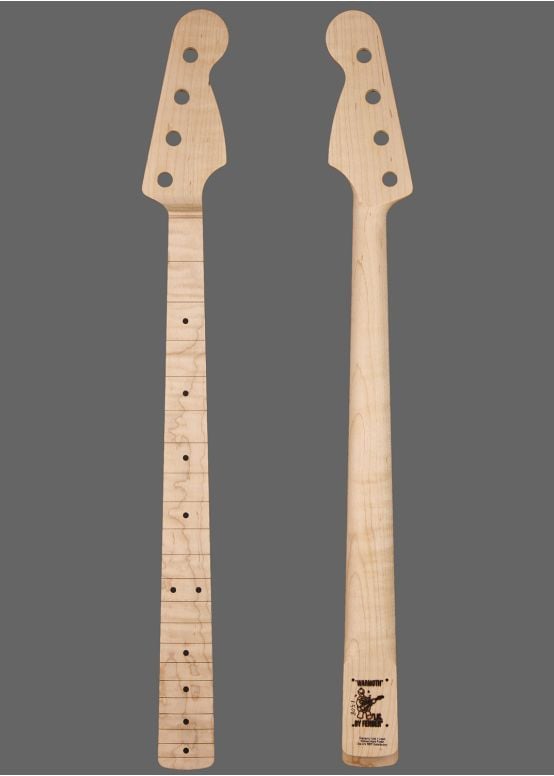 Officially licensed replacement neck for Fender J Bass.