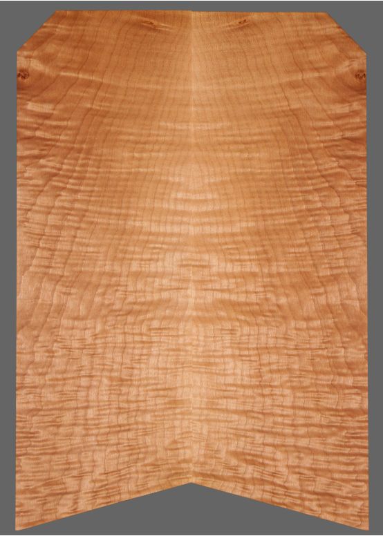 4A Flame Maple Laminate Top