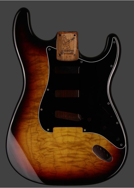 Replacement guitar bodies for the Fender Stratocaster