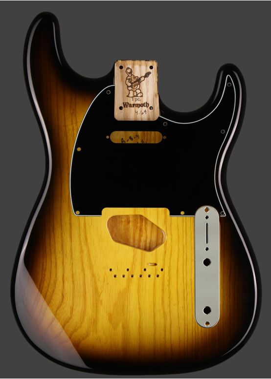 Hybrid Strat replacement bodies for the Fender Telecaster