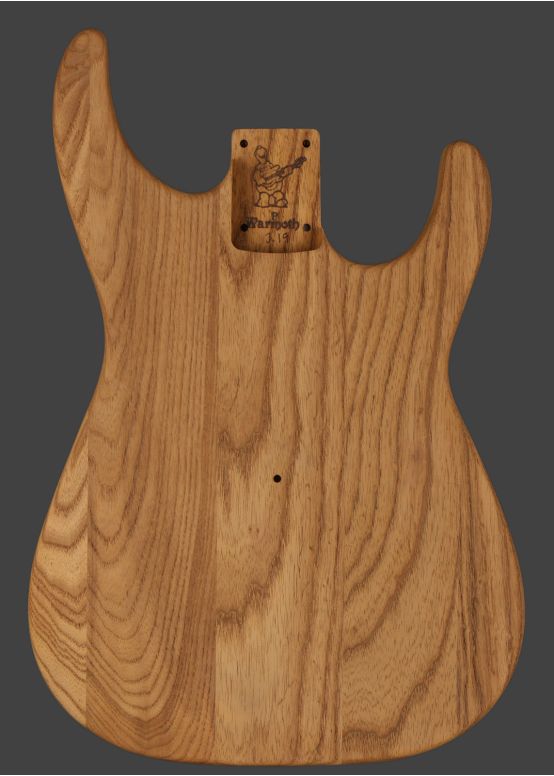 Soloist Guitar Body