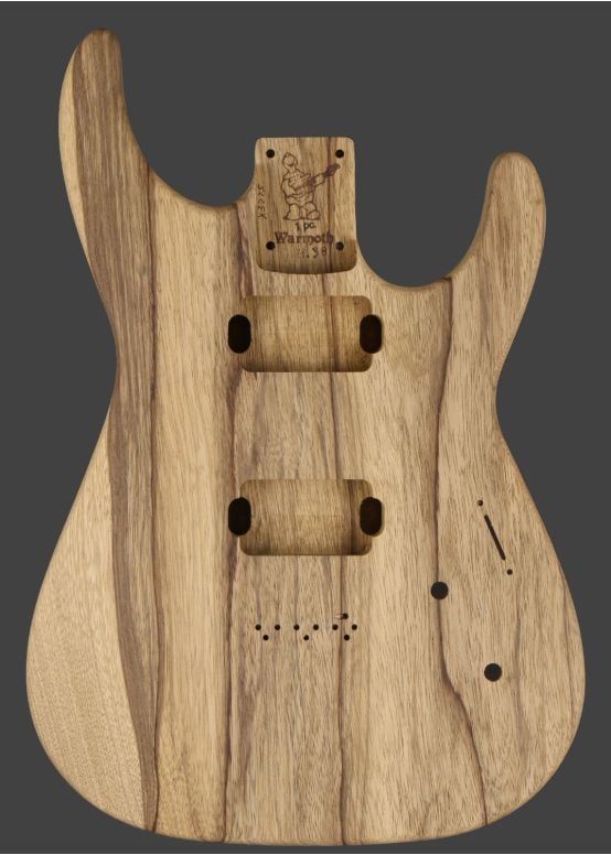 Soloist Guitar Body