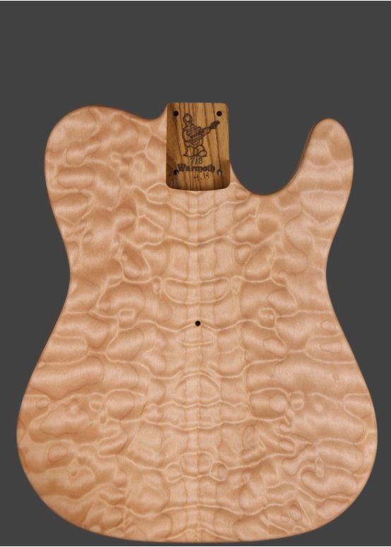 7/8 T-Style bodies for use with Warmoth 7/8 Warhead guitar necks