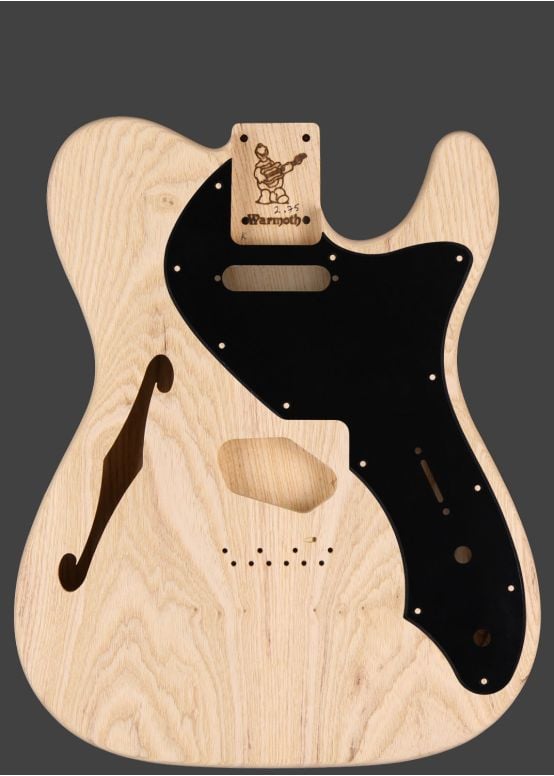 Replacement bodies for Fender Thinline Telecaster guitars.