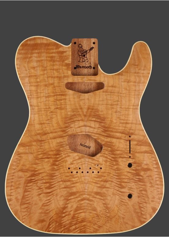 Carved Top Tele® Body