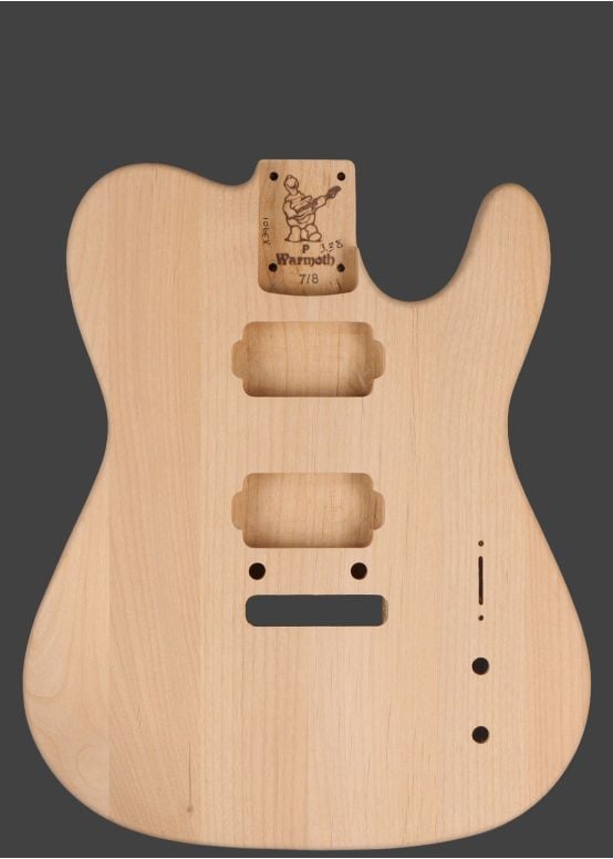 7/8 T-Style Replacement Guitar Body