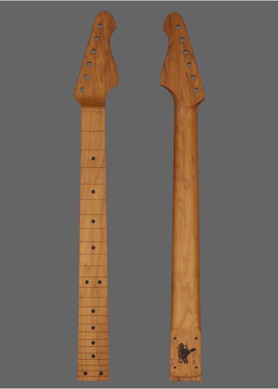 7/8 Warhead neck for use with Warmoth 7/8 S and T-style guitar bodies