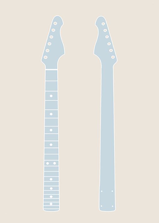 Warhead Guitar Neck