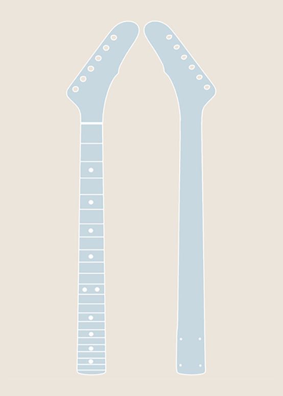 Slapshot Guitar Neck